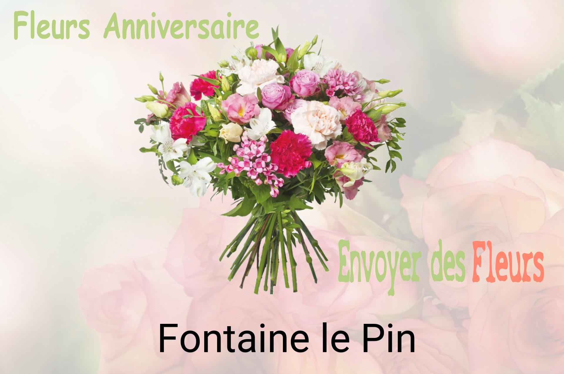 Bouquet de fleurs d’anniversaire livré à Fontaine-le-Pin